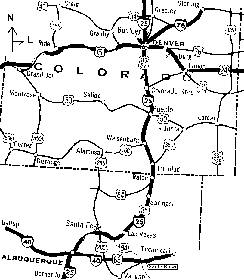 Map to Blue Hole